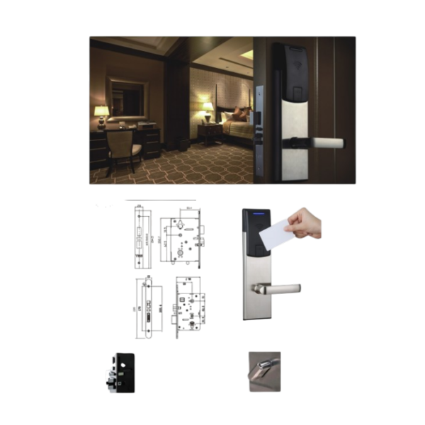 Serrure intelligente RFID pour hôtellerie