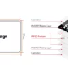 Dimensions standard ISO de la carte RFID 125 kHz