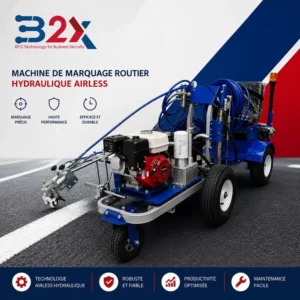 Machine de marquage routier airless hydraulique Machine de marquage routier airless hydraulique