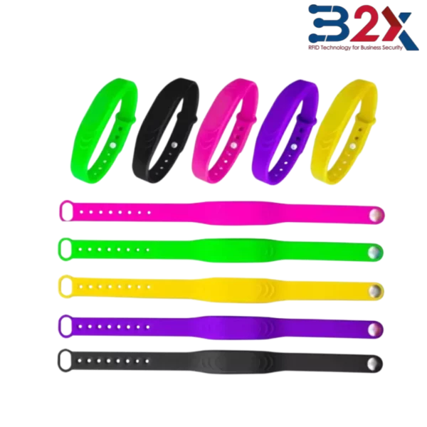 Bracelet RFID en Silicone Réglable