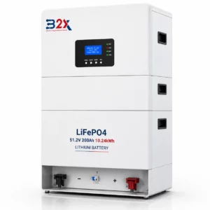 batterie-solaire-lithium-lifepo4-10kwh-tunisie-b2x Batterie solaire lithium LiFePO4 10 kWh 51,2V basse tension B2X Tunisie