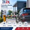 Système de contrôle d’accès véhicules RFID UHF et ANPR en Tunisie – B2X